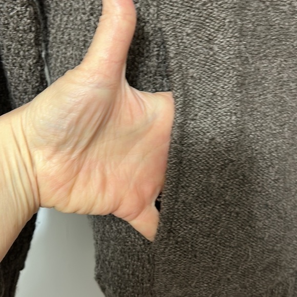 Vintage Givenchy Sport Wool Alpaca Knit Sweater Brown Size S - Picture 5 of 6